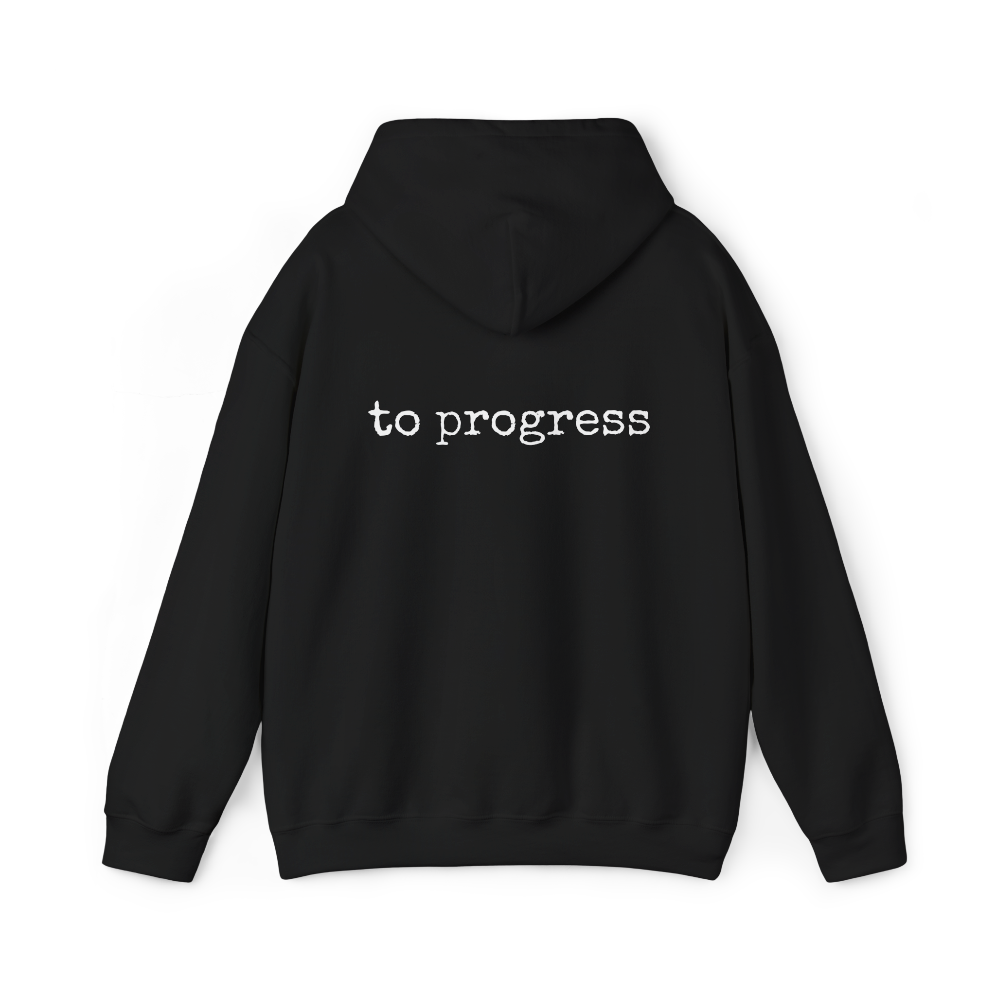 ((MADE TO ORDER)) [cont. to progress - hoodie] - black