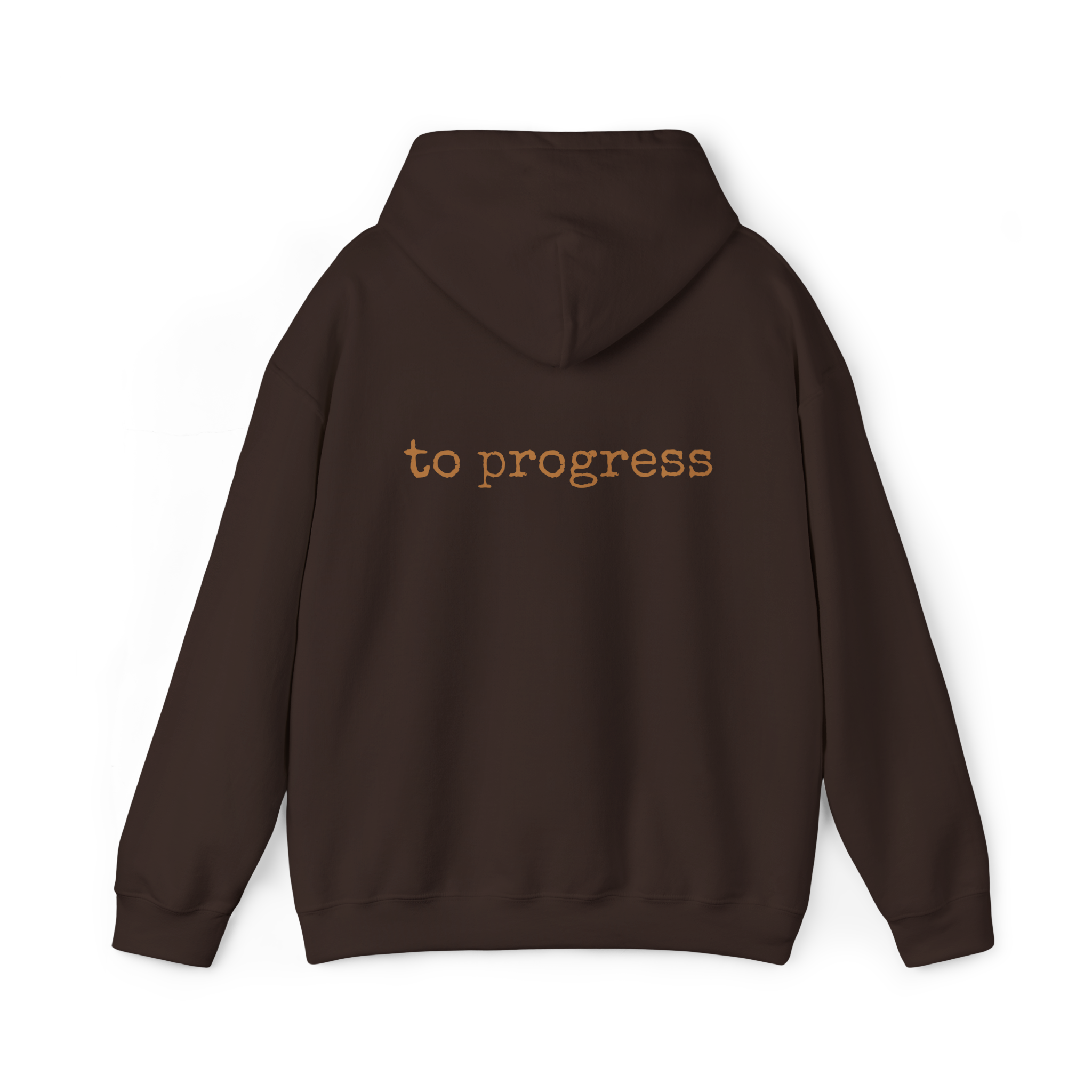 ((MADE TO ORDER)) [cont. to progress - hoodie] - dark chocolate