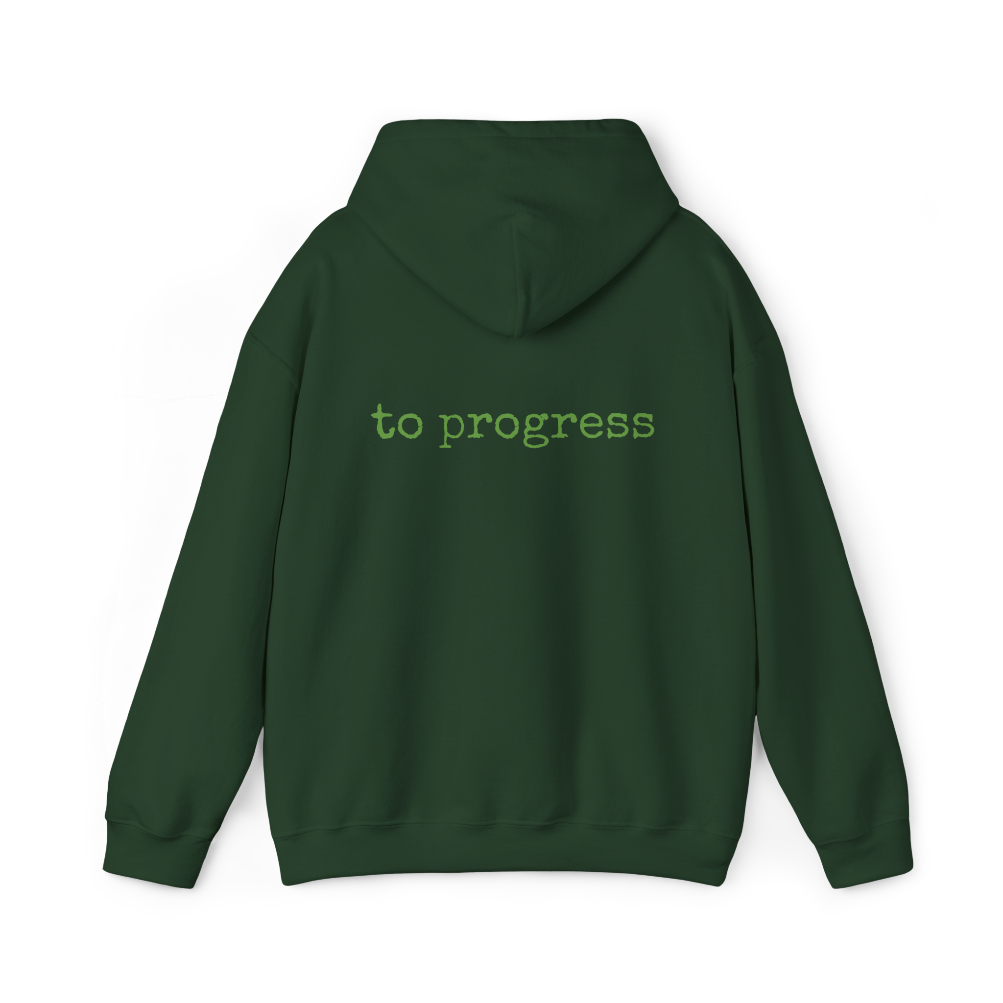 ((MADE TO ORDER)) [cont. to progress - hoodie] - forest green