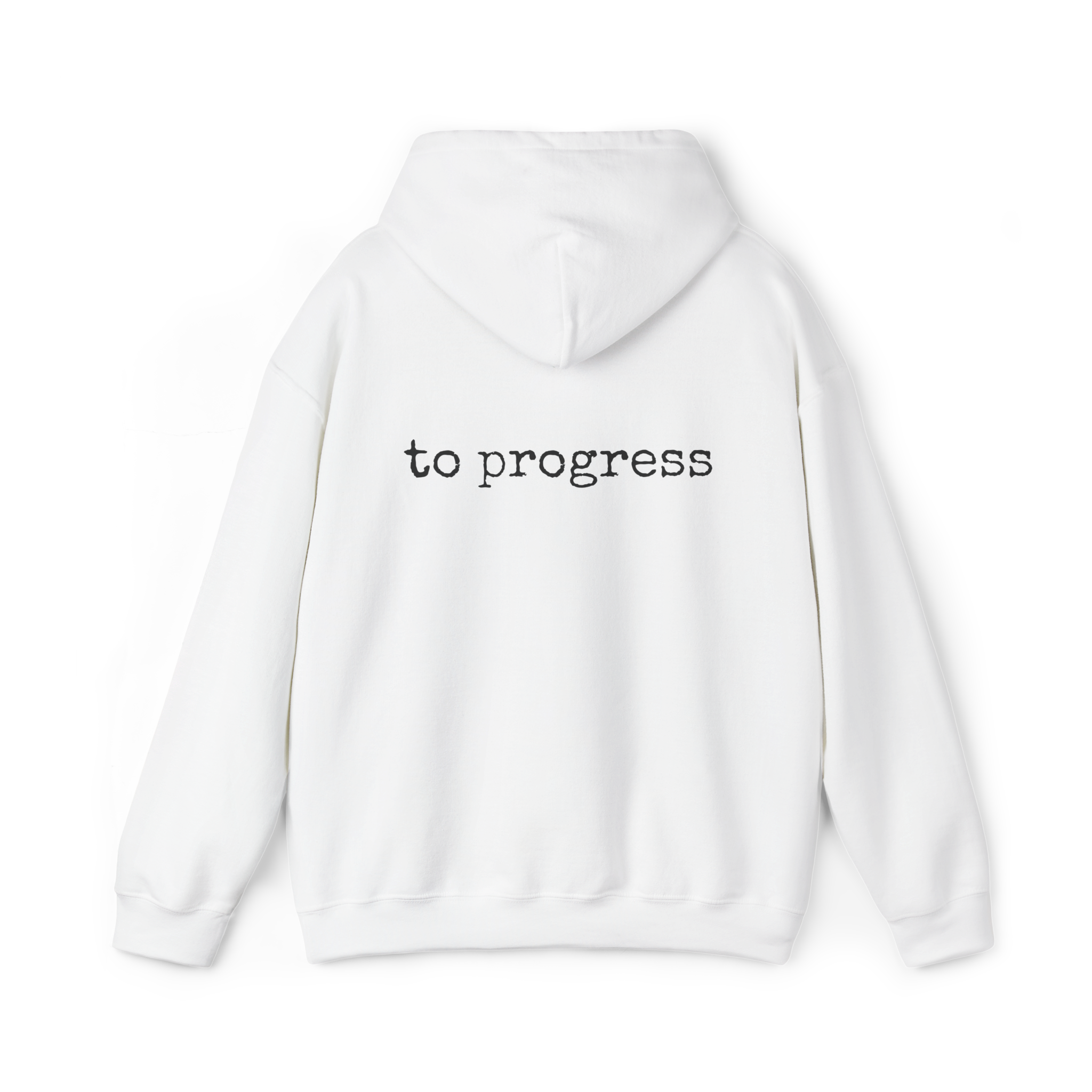((MADE TO ORDER)) [cont. to progress - hoodie] - white