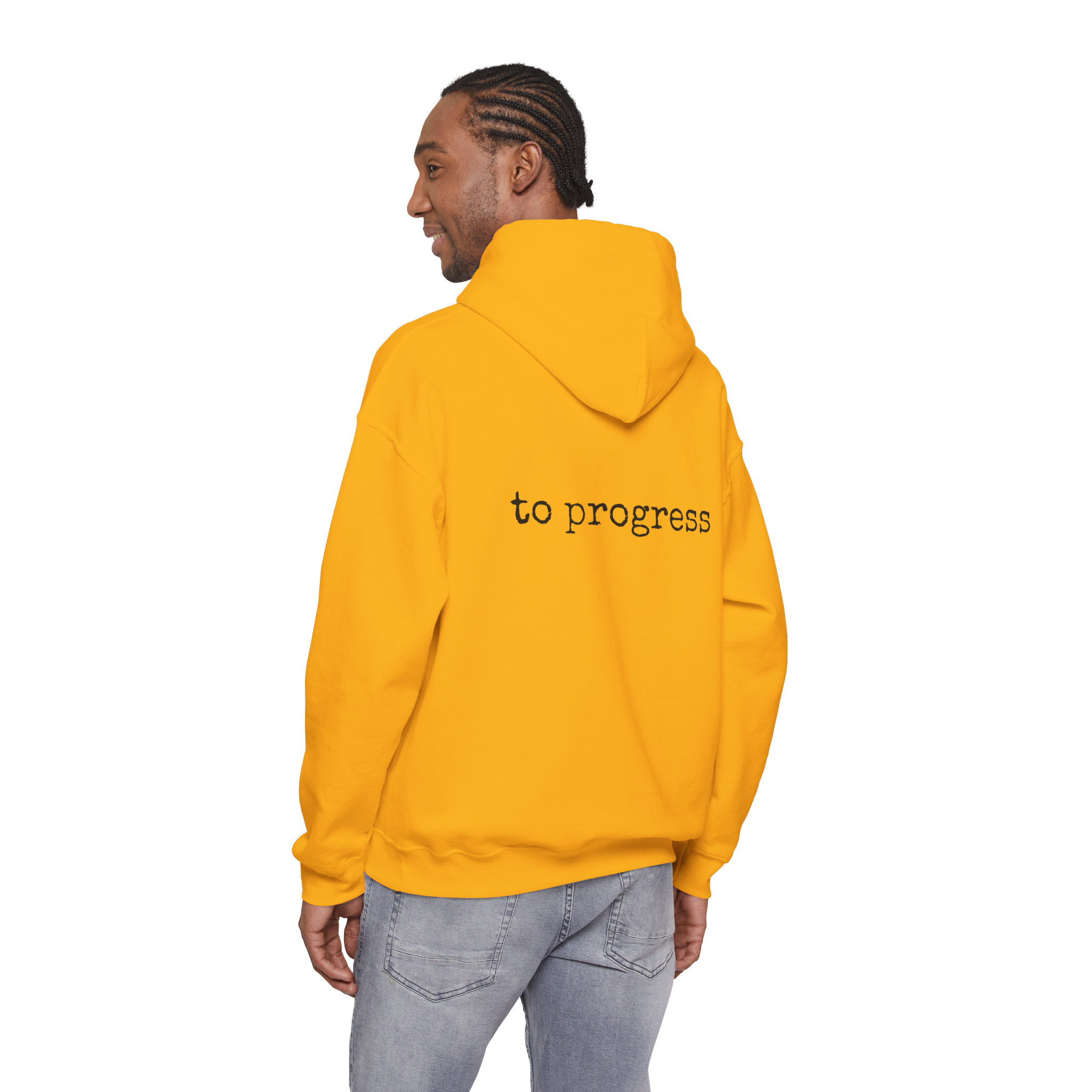 ((MADE TO ORDER)) [cont. to progress - hoodie] - gold